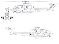 Чертежи AH-1G поздних серий.